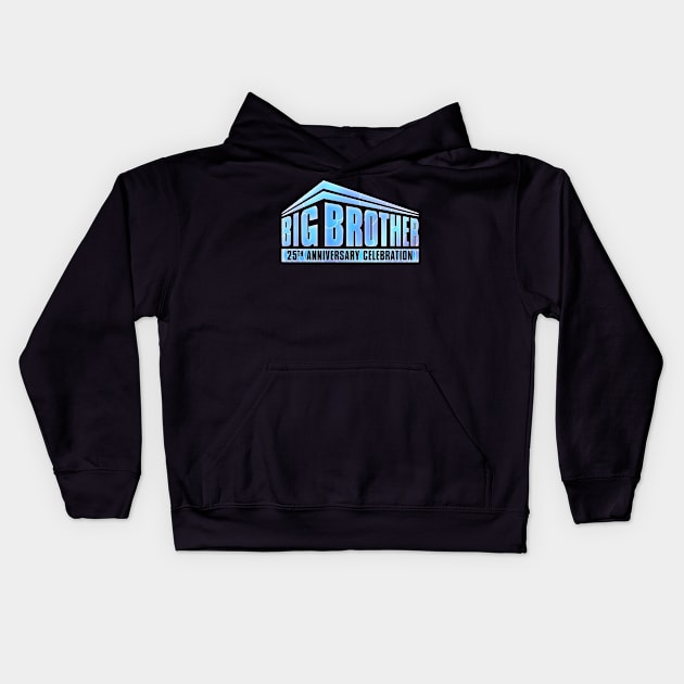 Big Brother 25th Anniversary celebration Kids Hoodie by glaucomaegford